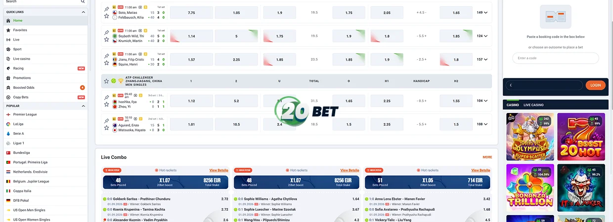 20Bet Spletna stavnica 20Bet Spletna stavnica